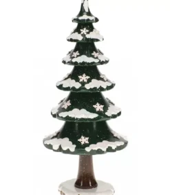 Hubrig, figurines pour enfant Arbre D'Hiver Avec Cristaux De Neige - Village De Noël Miniature