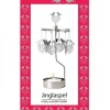 Pluto Produkter, déco de Noël Scandinave Bougeoir Carrousel 2 Oiseaux Amoureux