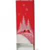Flatyz, bougie décorative scandinave Bougie Décorative Bouvreuils Et Sapins Enneiges