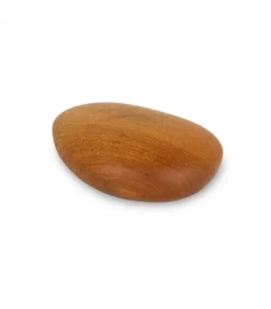 Waldfabrik, photophore en bois et étoile sapin de Noël Caillou En Bois Poli Teinte, 5,5 Cm