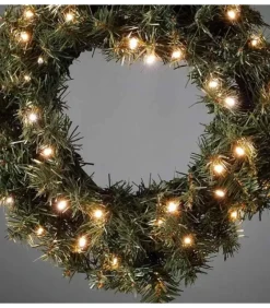 Konstsmide, guirlandes lumineuses de Noël Couronne De Noël Lumineuse Sapin, 45 Cm