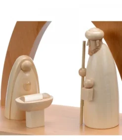 Schalling, crèche moderne Crèche Design En Bois En Forme D'Arche