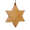 Waldfabrik, photophore en bois et étoile sapin de Noël Etoile En Bois D'Aulne A Suspendre 9 Cm