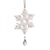 Waldfabrik, photophore en bois et étoile sapin de Noël Flocon De Neige A Suspendre Avec Cristal Swarovski N° 2
