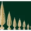 Richard Glasser, Pyramides de Noël allemandes Grand Sapin Noël Bois Sculpte, 35 Cm