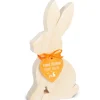Waldfabrik, photophore en bois et étoile sapin de Noël Lapin En Bois Naturel, 15 Cm