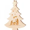 Waldfabrik, photophore en bois et étoile sapin de Noël Pendentif Sapin De Noël En Bois, Crèche De Noël