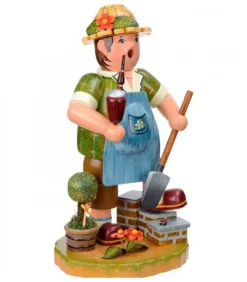 Hubrig, figurines pour enfant Personnage Brule-Encens Jardinier