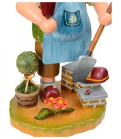 Hubrig, figurines pour enfant Personnage Brule-Encens Jardinier