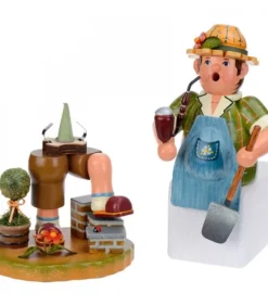 Hubrig, figurines pour enfant Personnage Brule-Encens Jardinier