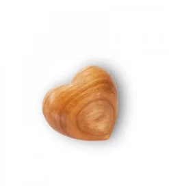 Waldfabrik, photophore en bois et étoile sapin de Noël Petit Coeur En Bois, 3 Cm
