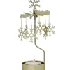 Pluto Produkter, déco de Noël Scandinave Photophore Noël Flocons De Neige Dores