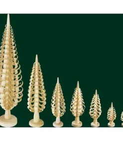 Richard Glasser, Pyramides de Noël allemandes Sapin Noël Bois Sculpte, 12 Cm