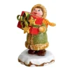 Hubrig, figurines pour enfant Village De Noël Miniature, Fillette Et Cadeaux