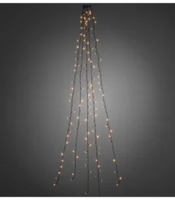Konstsmide, guirlandes lumineuses de Noël Voile Guirlande Pour Sapin De Noël, 200 Diodes Led